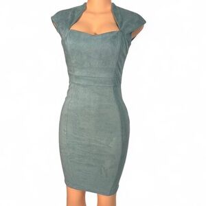 Privy Seafoam Green Midi Dress